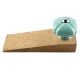 2 Pieces Solid Sage Green Square Ceramic Door Stopper